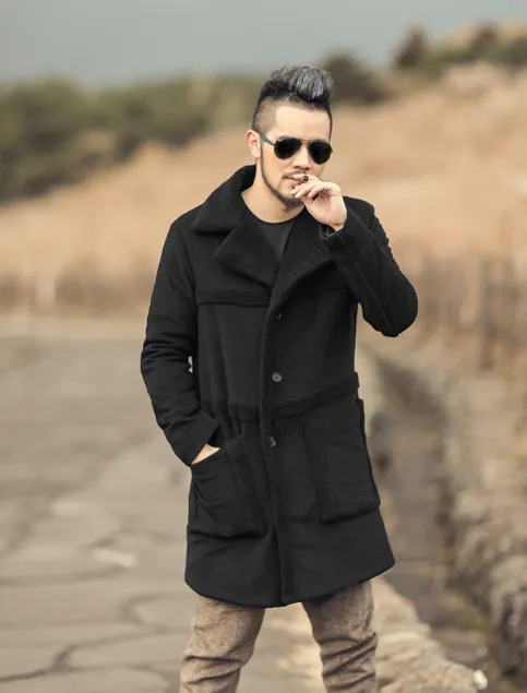 Men's Winter Cashmere Comfortable Jacket