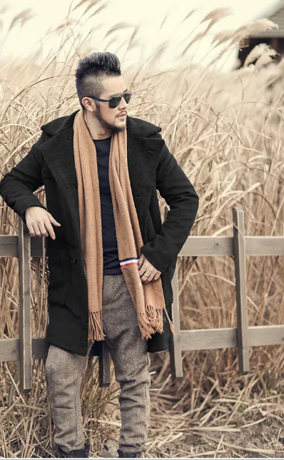 Men's Winter Cashmere Comfortable Jacket