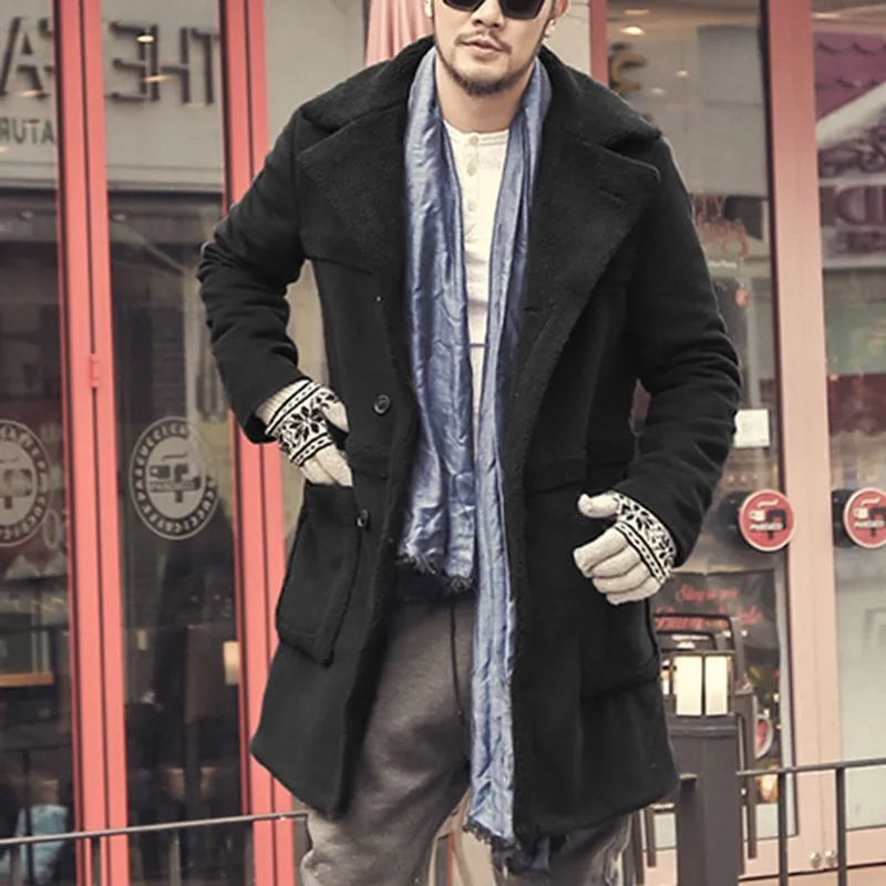 Men's Winter Cashmere Comfortable Jacket