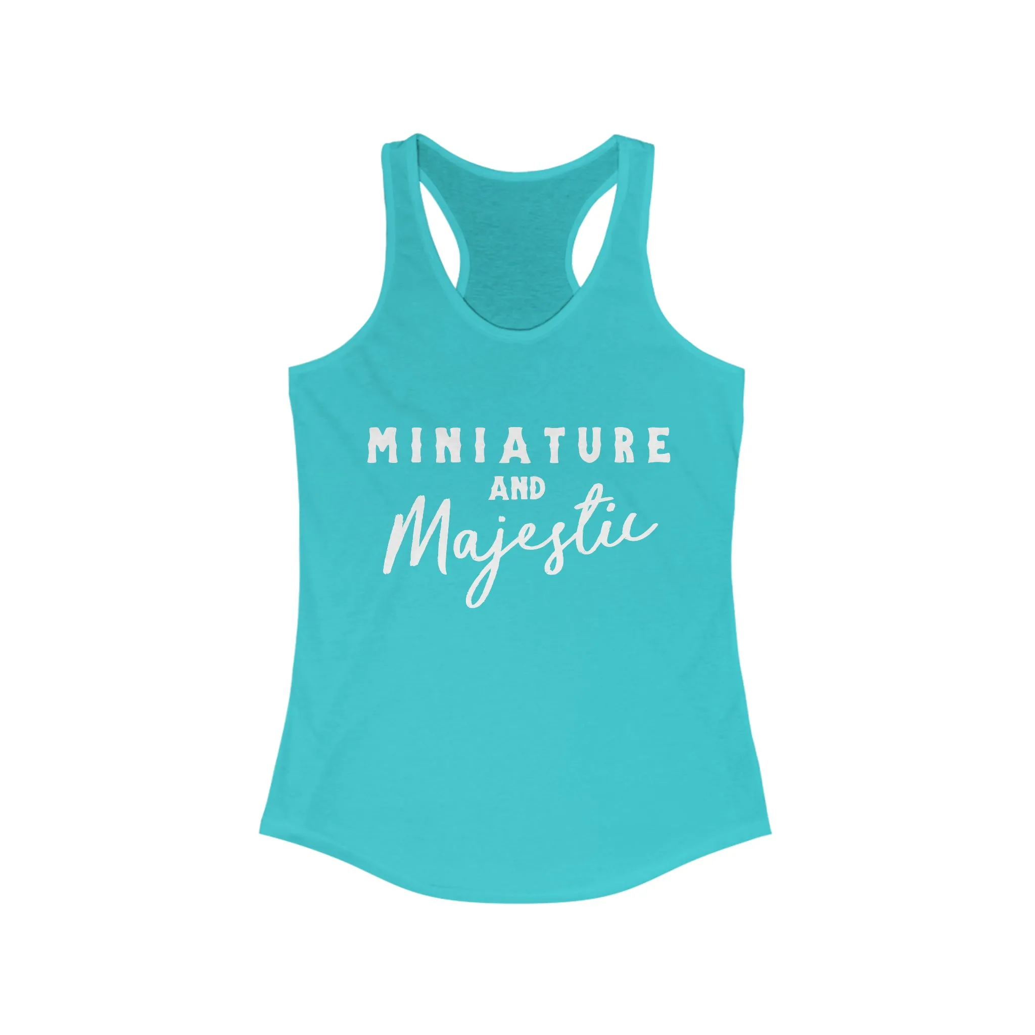 Miniature & Majestic Racerback Tank