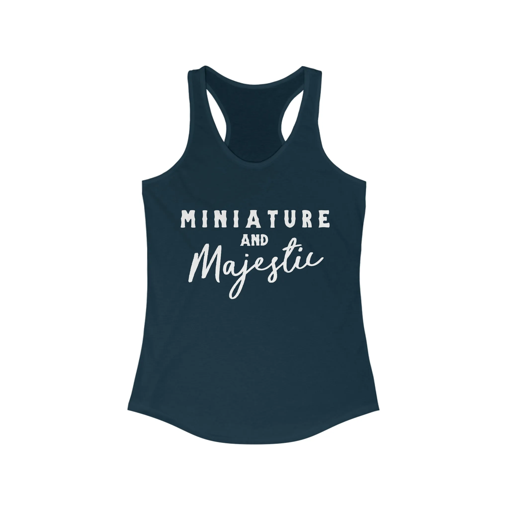 Miniature & Majestic Racerback Tank