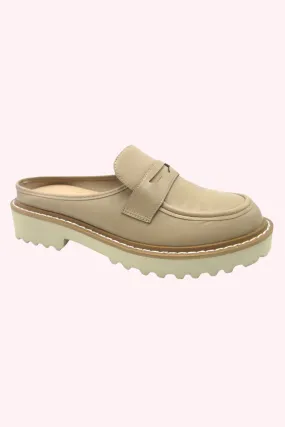 Mora Platform Slip on Mules