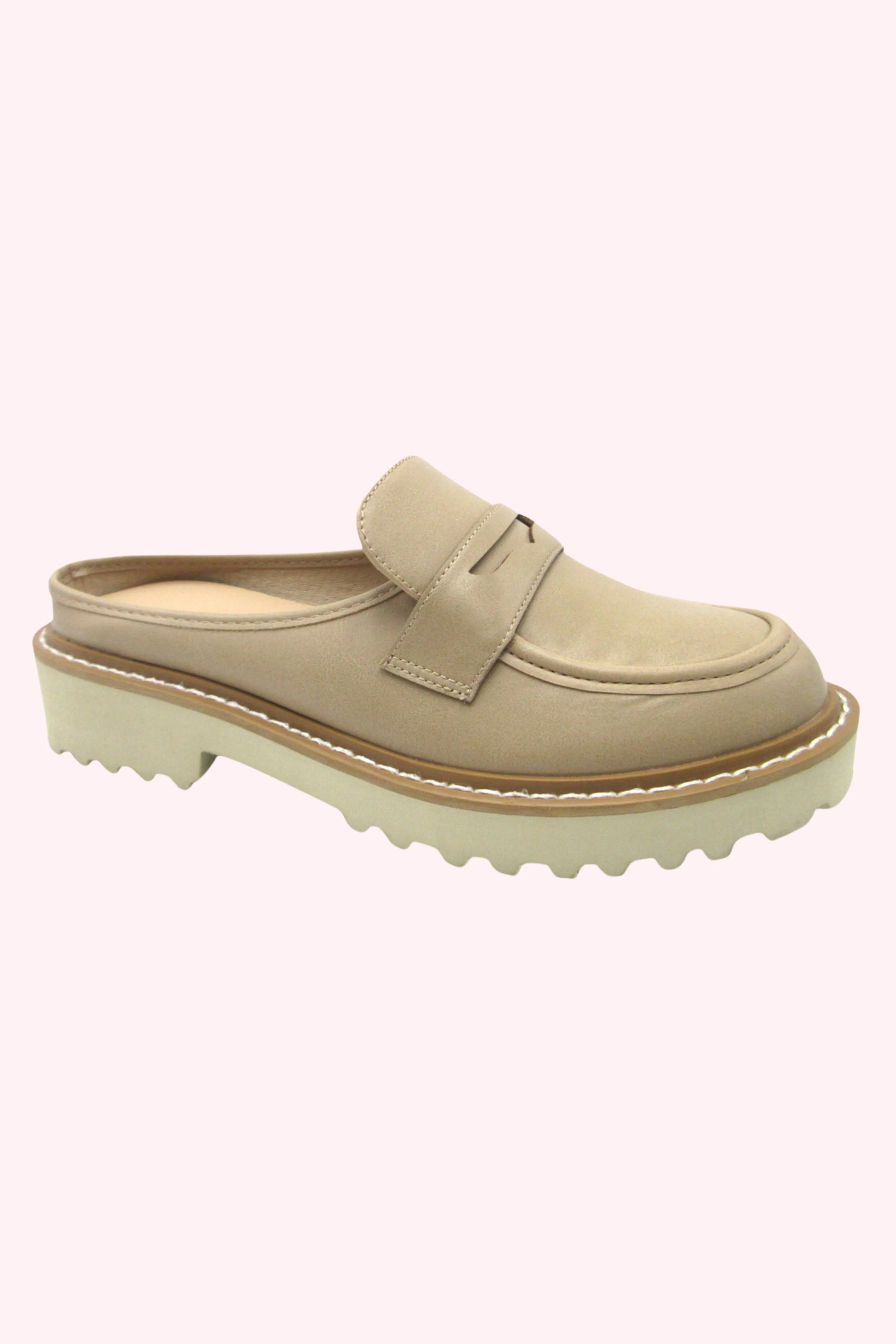 Mora Platform Slip on Mules