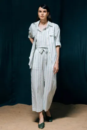 Mrinmoyee - Striped Culottes
