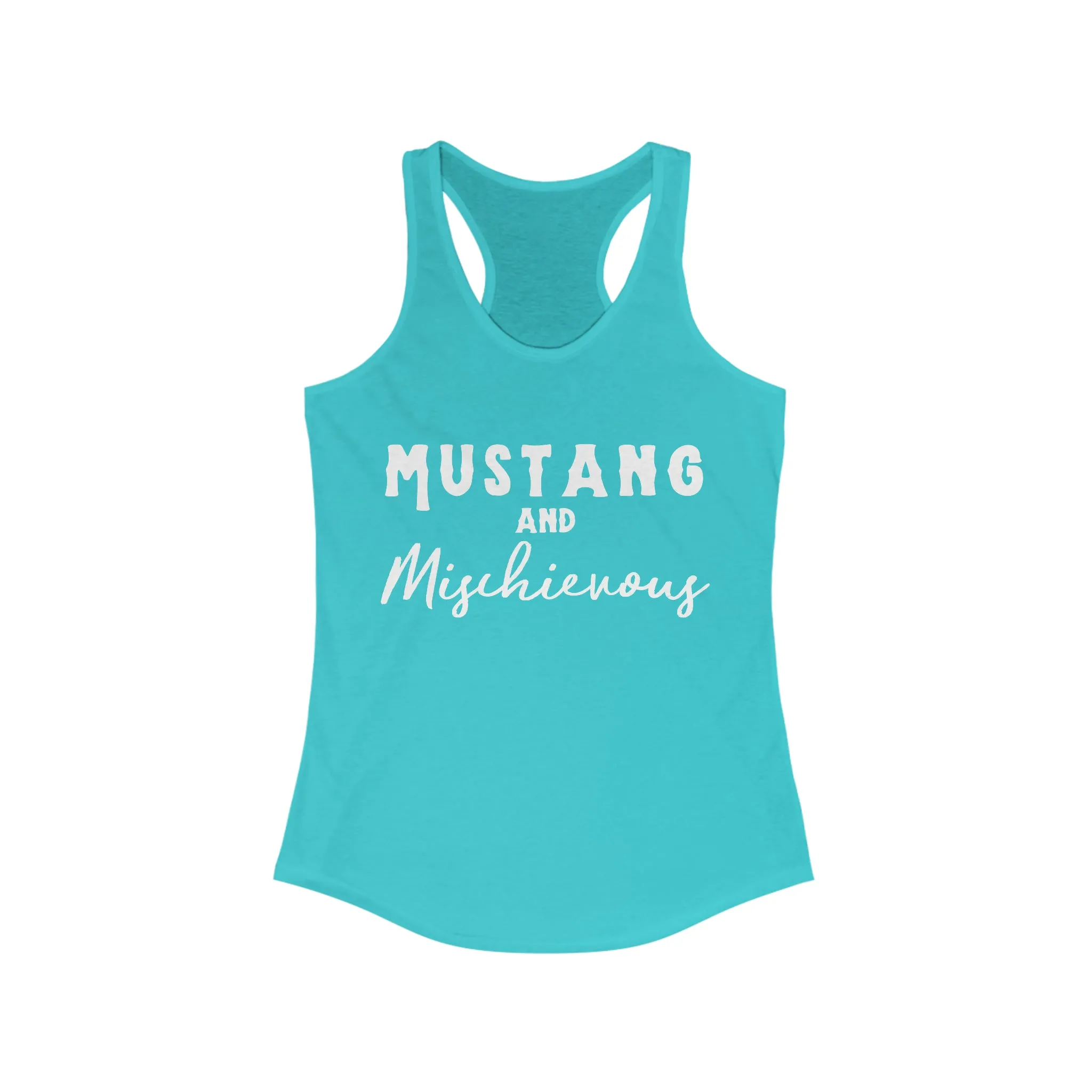 Mustang & Mischievous Racerback Tank