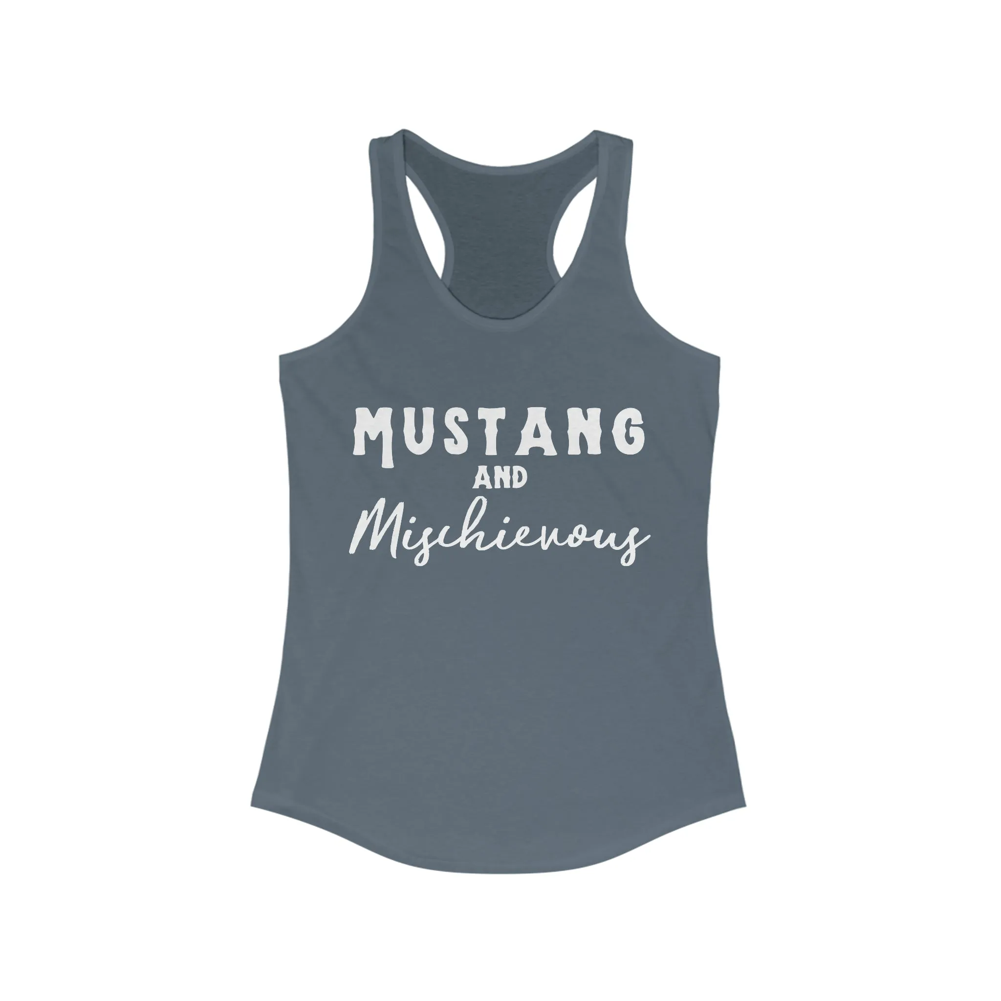 Mustang & Mischievous Racerback Tank