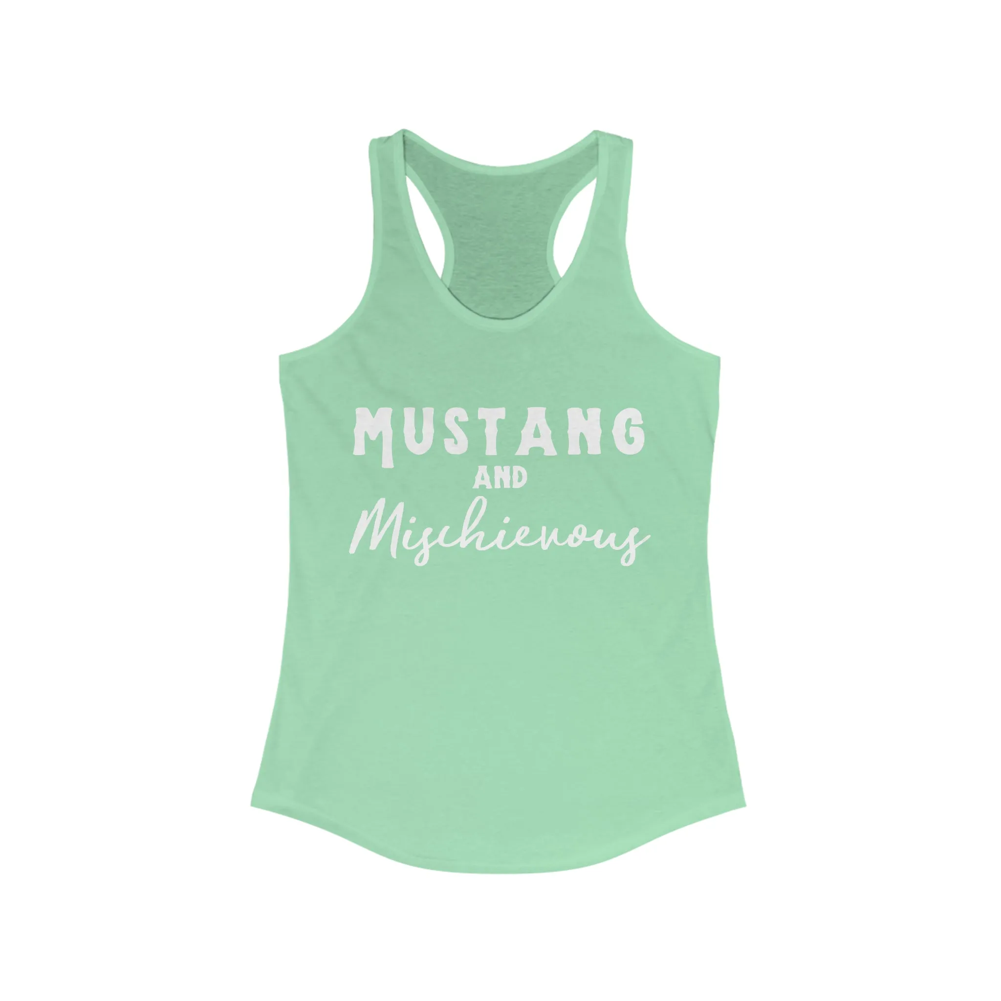 Mustang & Mischievous Racerback Tank