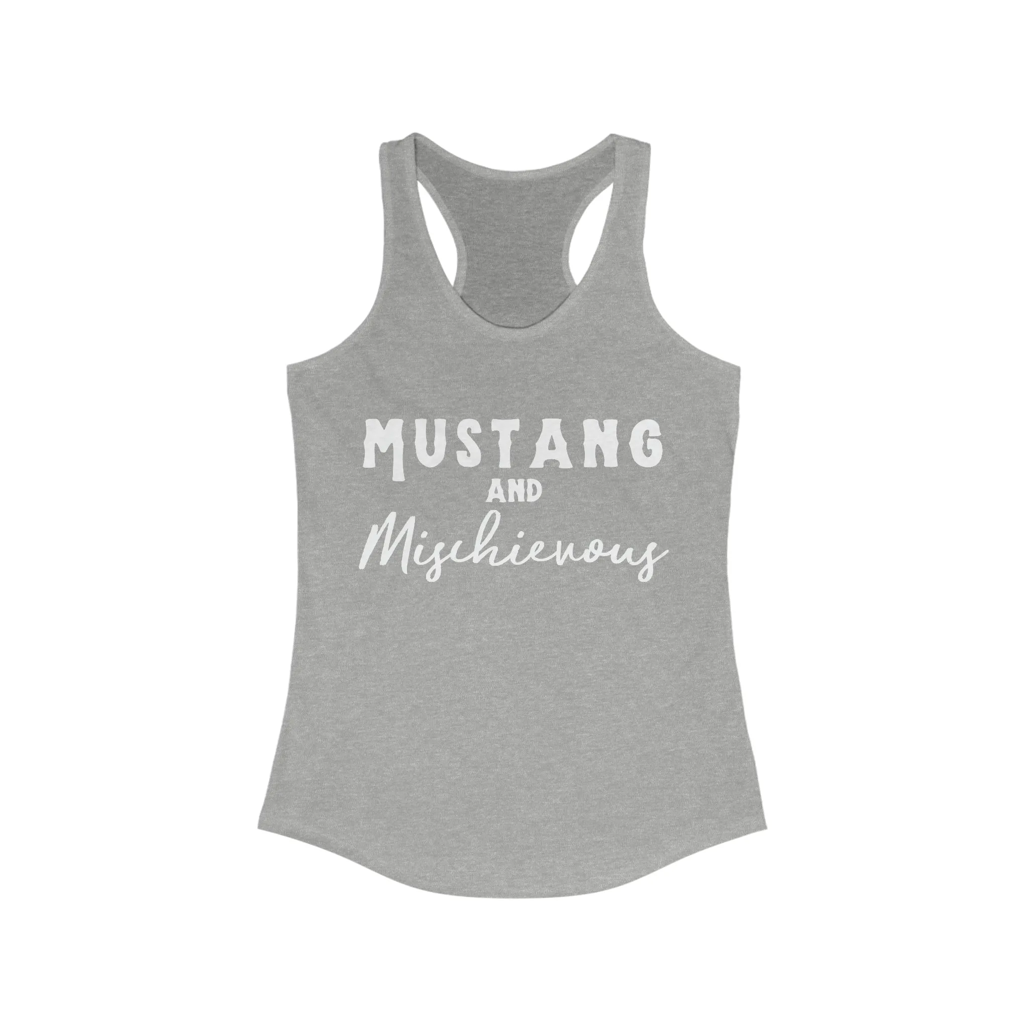 Mustang & Mischievous Racerback Tank