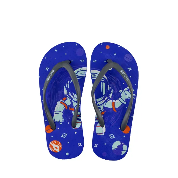 Natural rubber flip flops for children