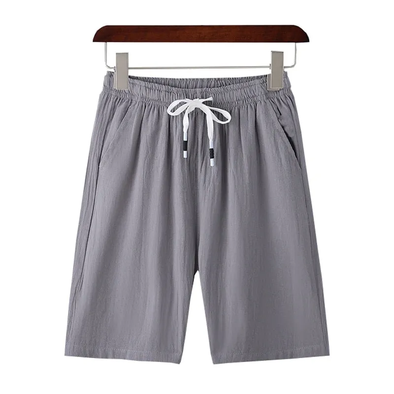 New Shorts Men Board Shorts 100% Cotton Fashion Style Man Cargo Comfortable Bermuda Beach Shorts Casual