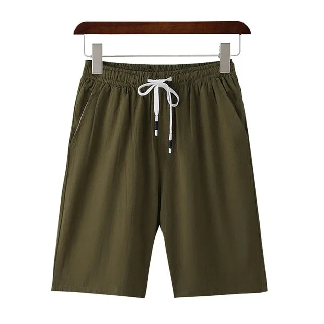 New Shorts Men Board Shorts 100% Cotton Fashion Style Man Cargo Comfortable Bermuda Beach Shorts Casual
