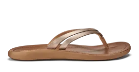 OluKai Women's Kapehe Luana Sandals- Bubbly/Sahara