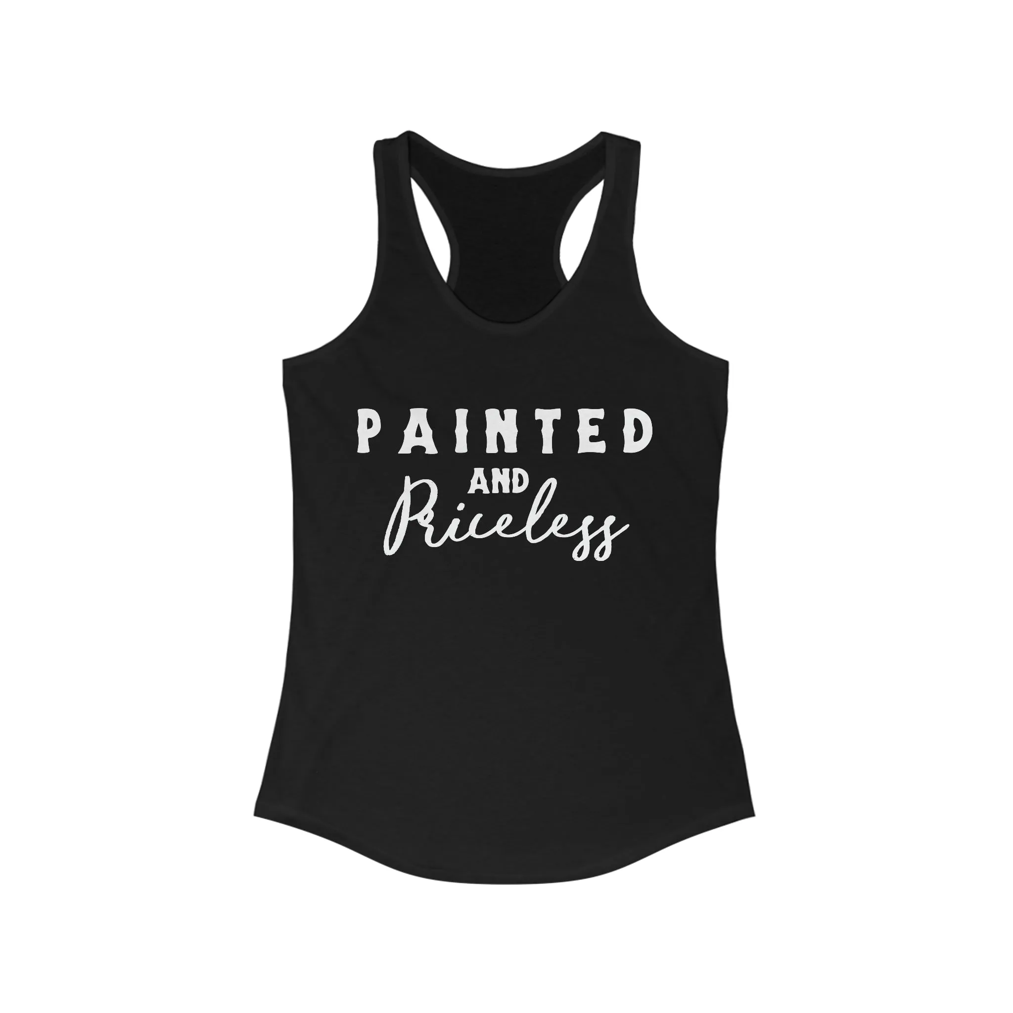 Painted & Priceless Racerback Tank
