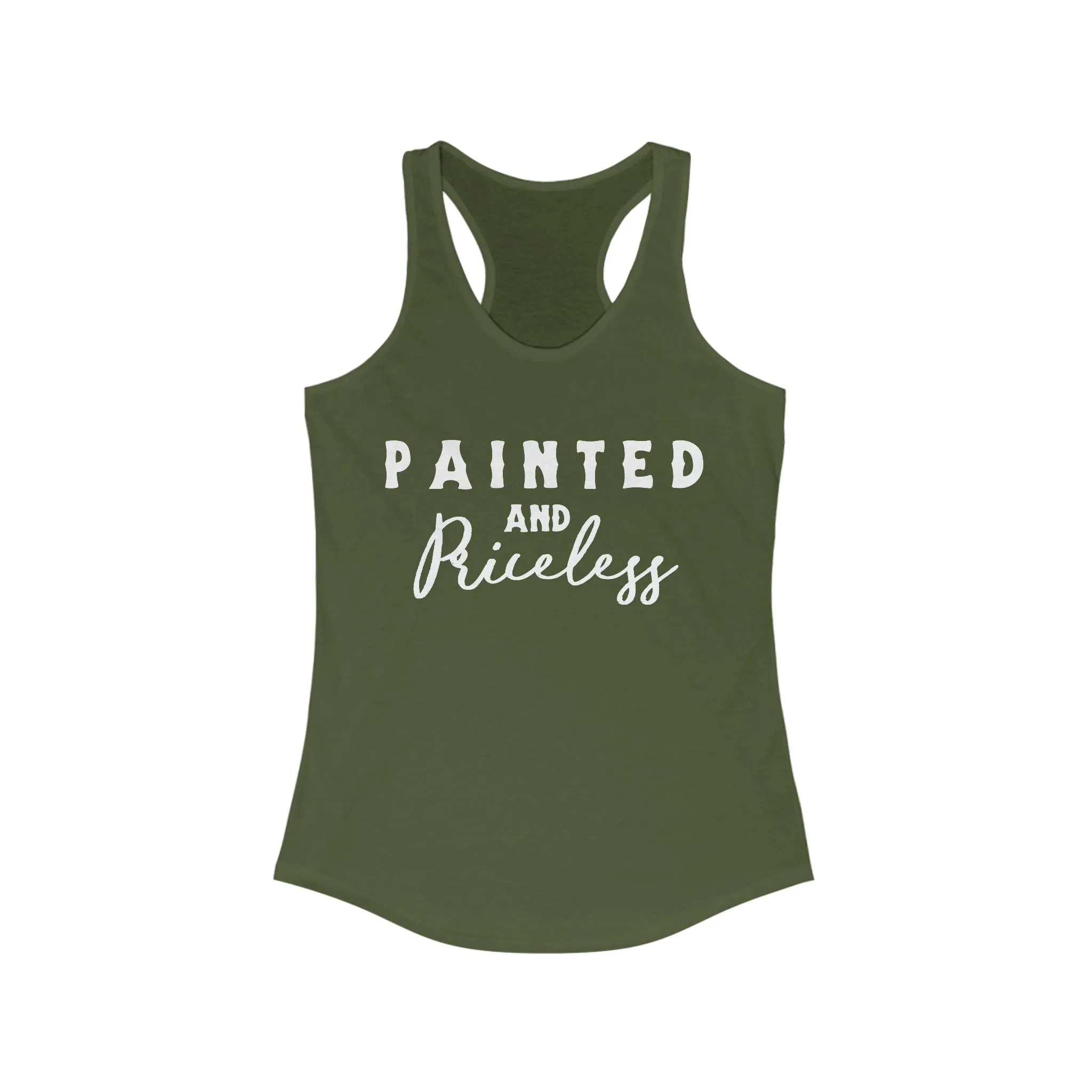Painted & Priceless Racerback Tank