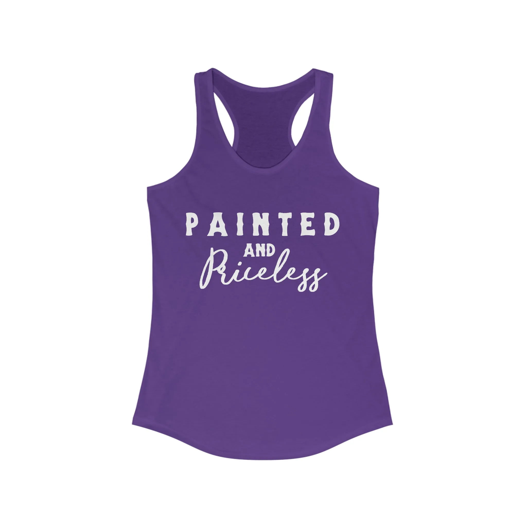 Painted & Priceless Racerback Tank