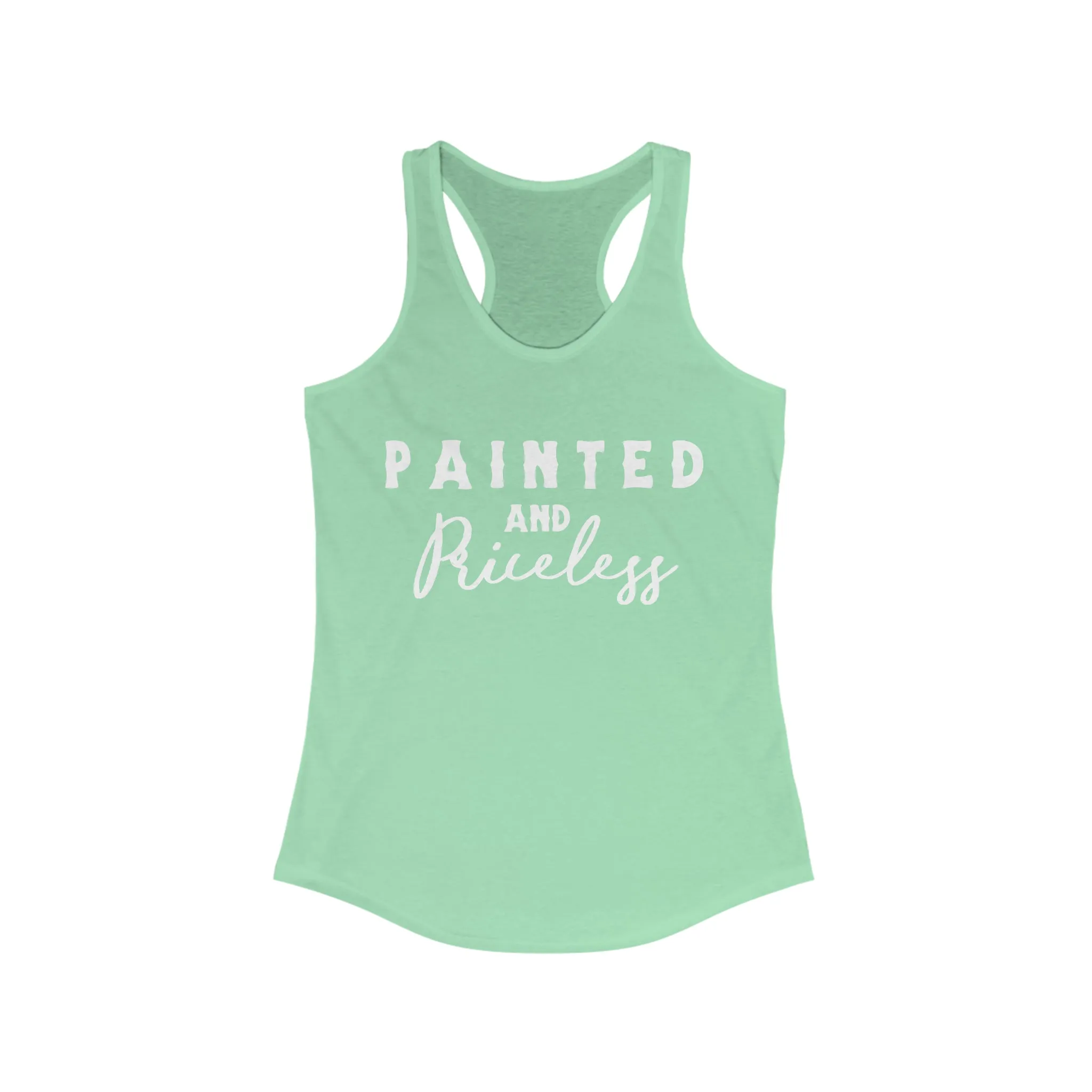 Painted & Priceless Racerback Tank