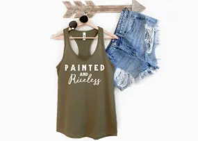 Painted & Priceless Racerback Tank