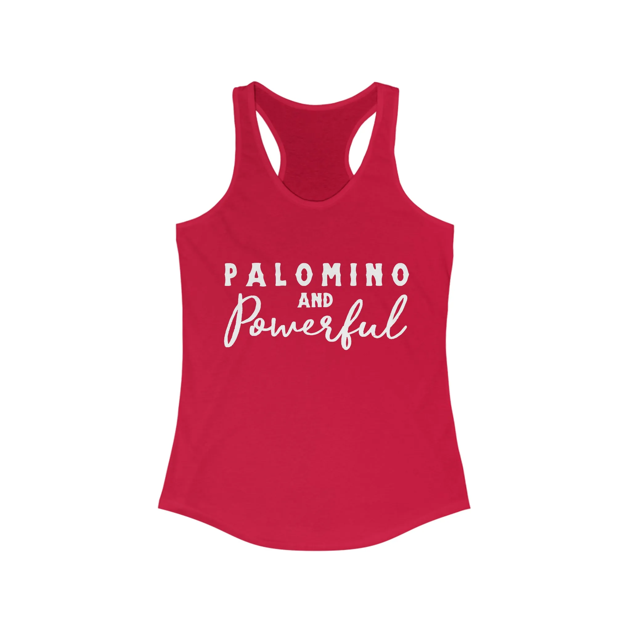 Palomino & Powerful Racerback Tank