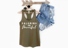 Palomino & Powerful Racerback Tank