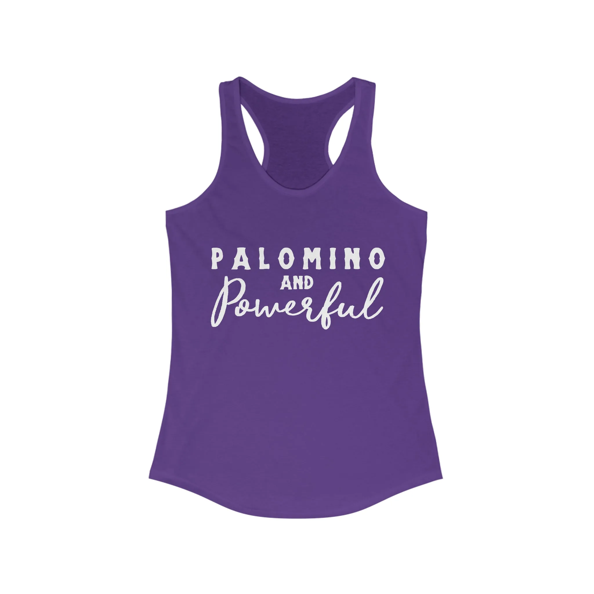 Palomino & Powerful Racerback Tank