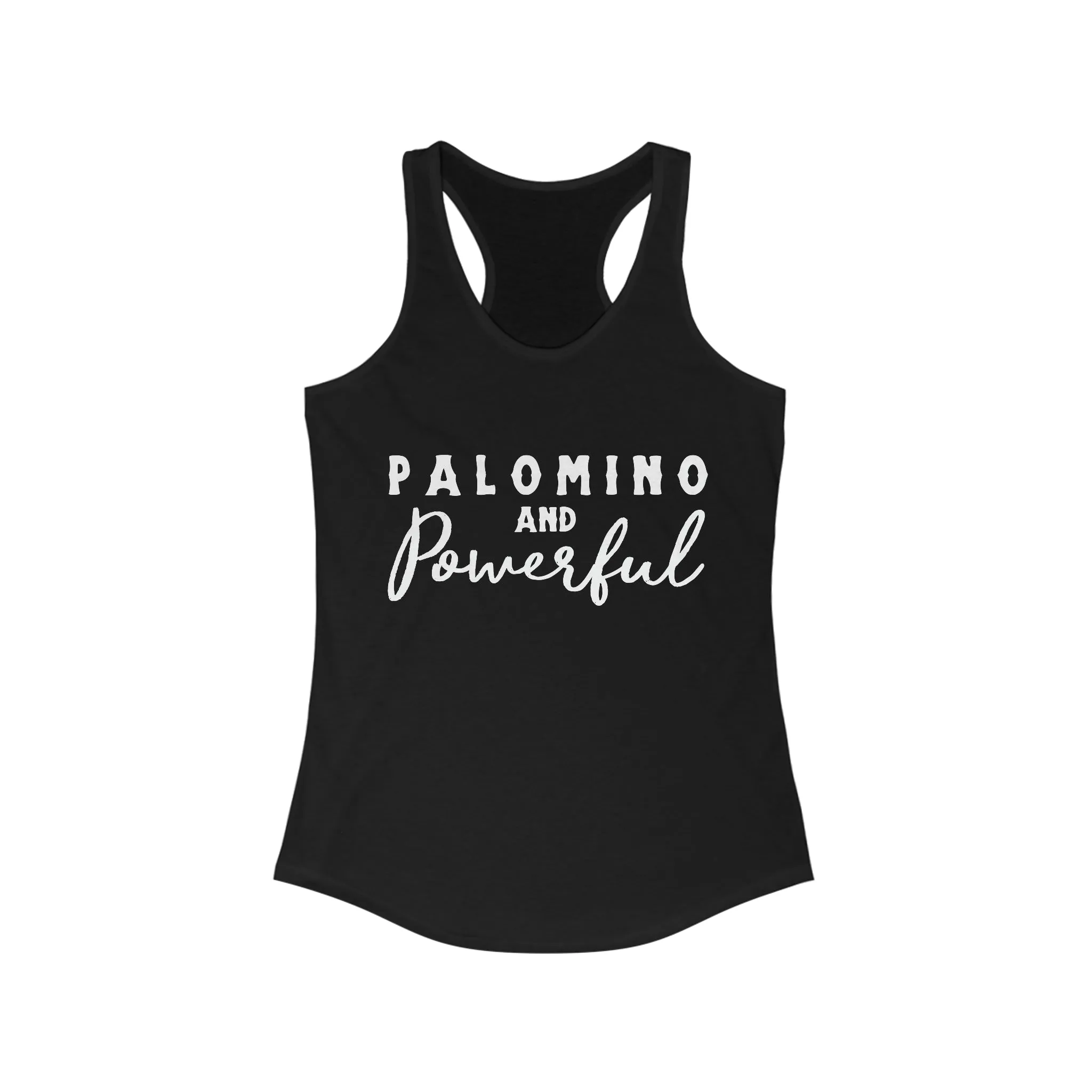 Palomino & Powerful Racerback Tank
