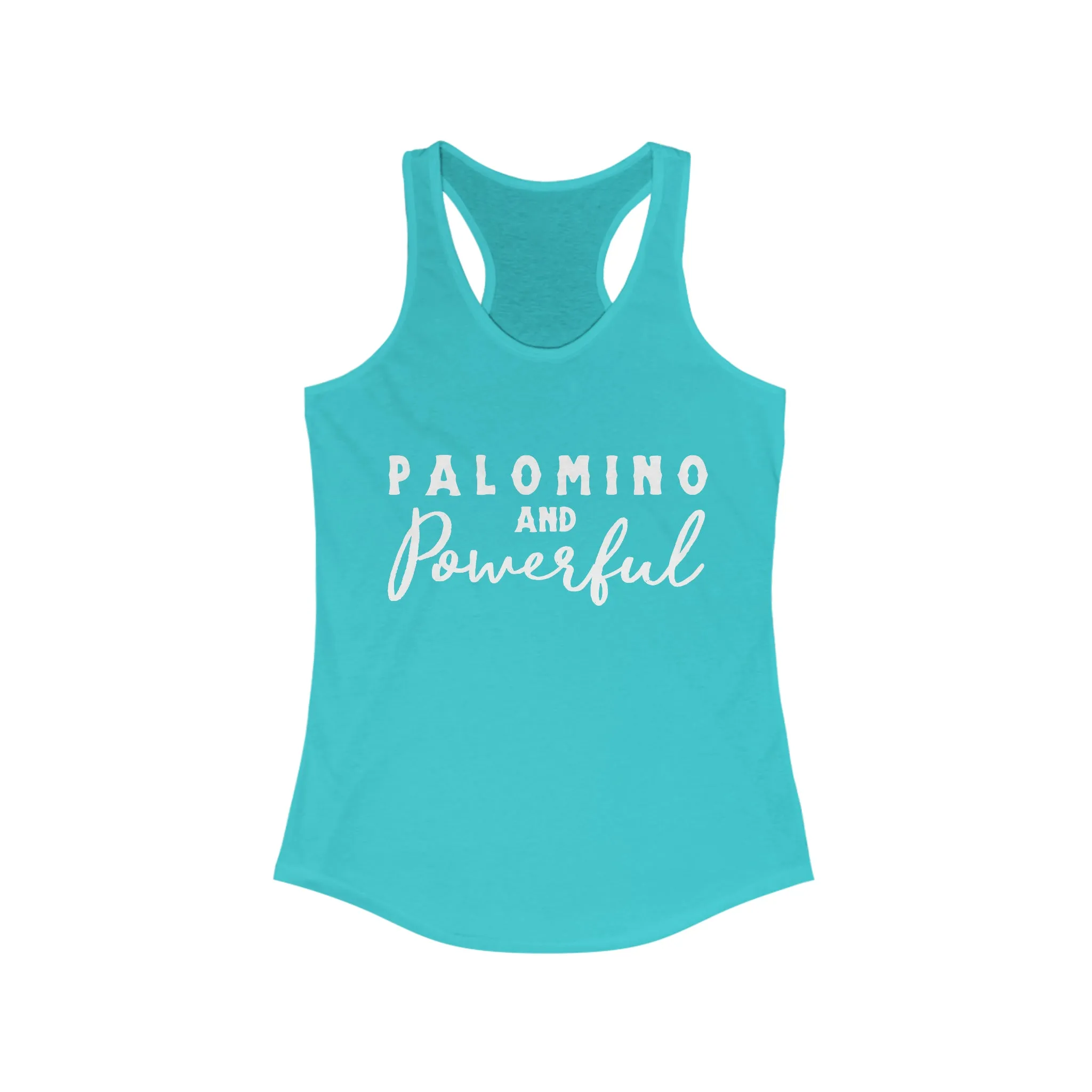 Palomino & Powerful Racerback Tank