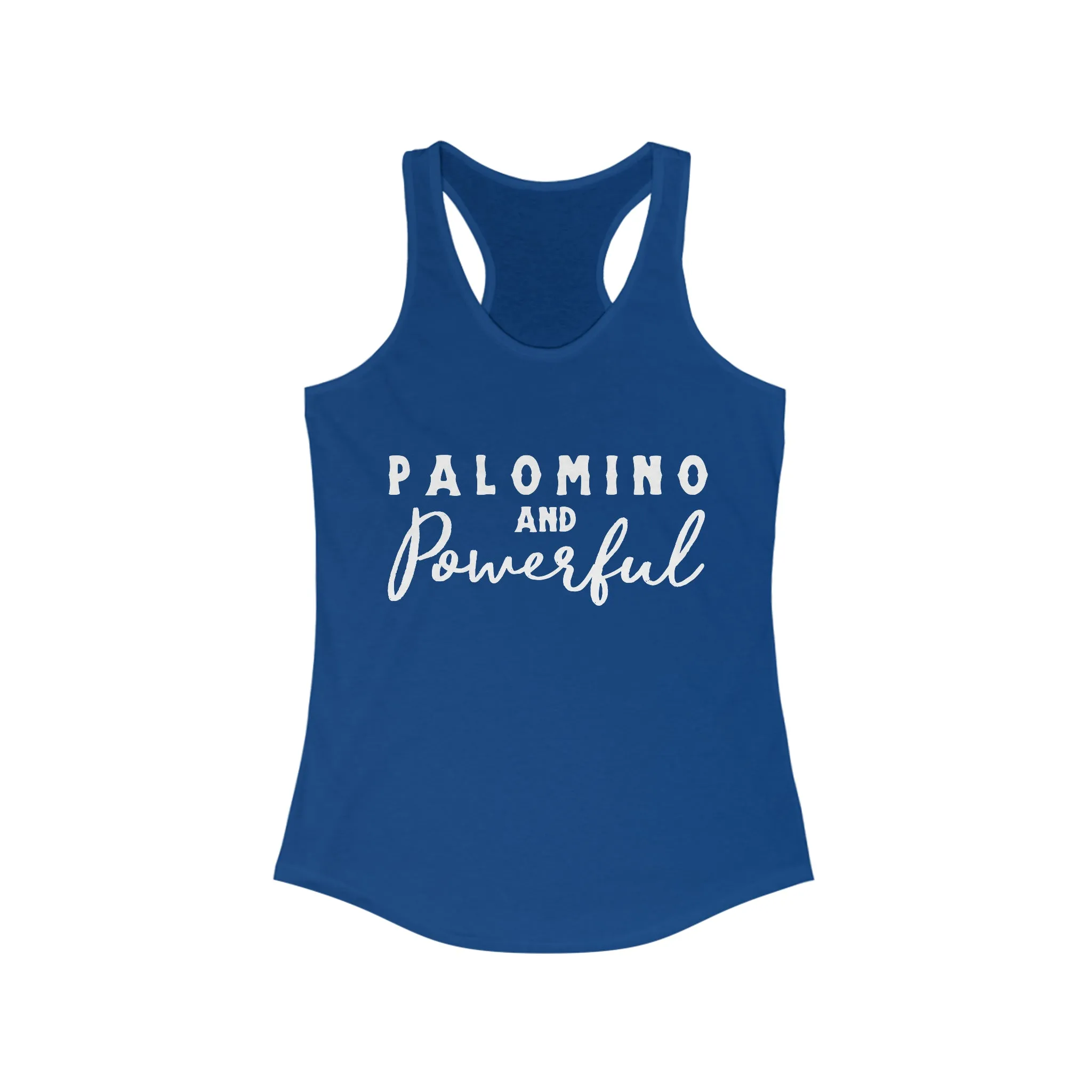 Palomino & Powerful Racerback Tank