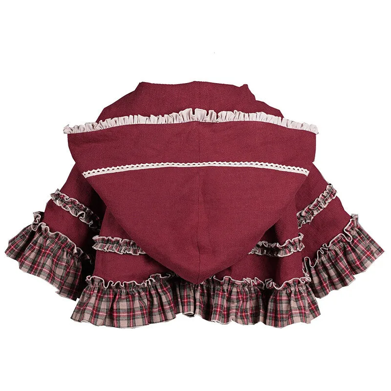 Pastoral style Little Red Riding Hood Lolita Dress Suit