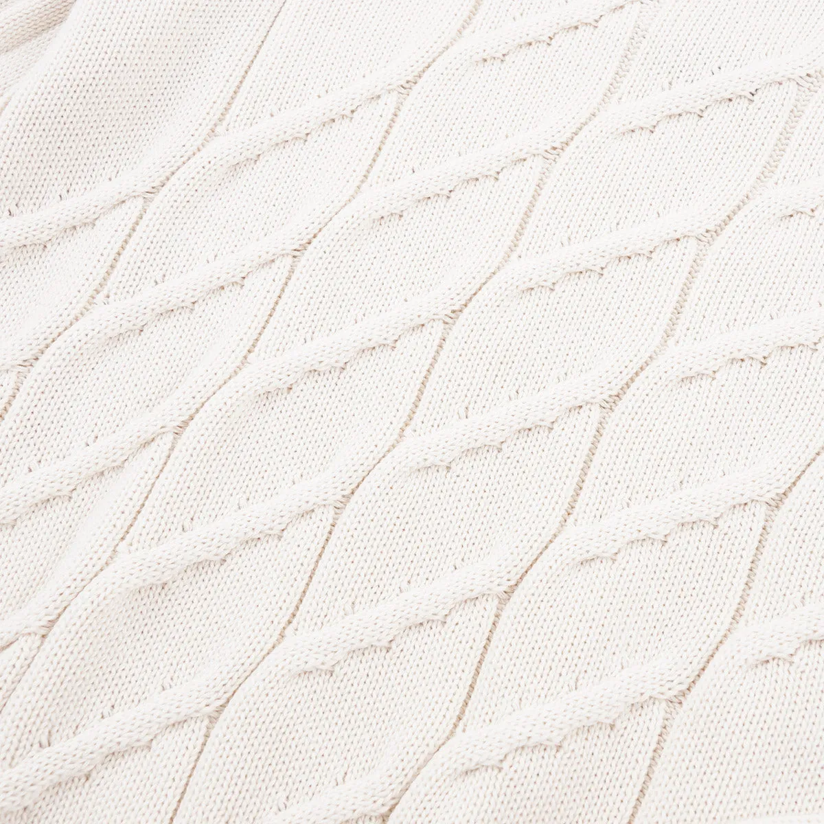 Peserico Cable Knit Cotton Sweater
