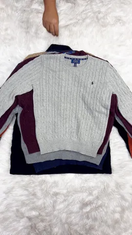 Polo Ralph Lauren Cable Knit Sweaters - 10 Pieces ( GV-204 )