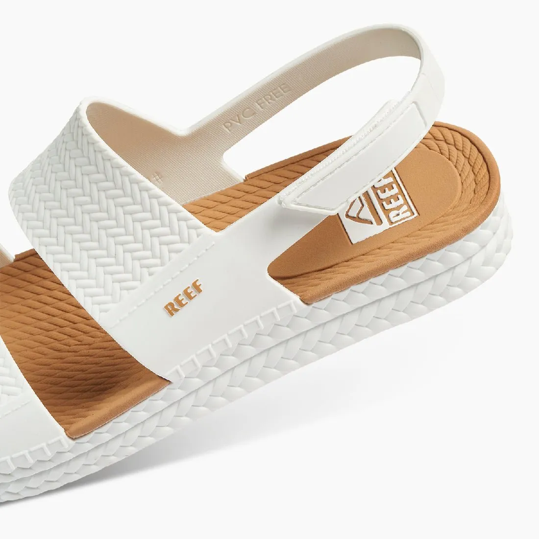Reef "Water Vista" Women's Sandals in White/Tan