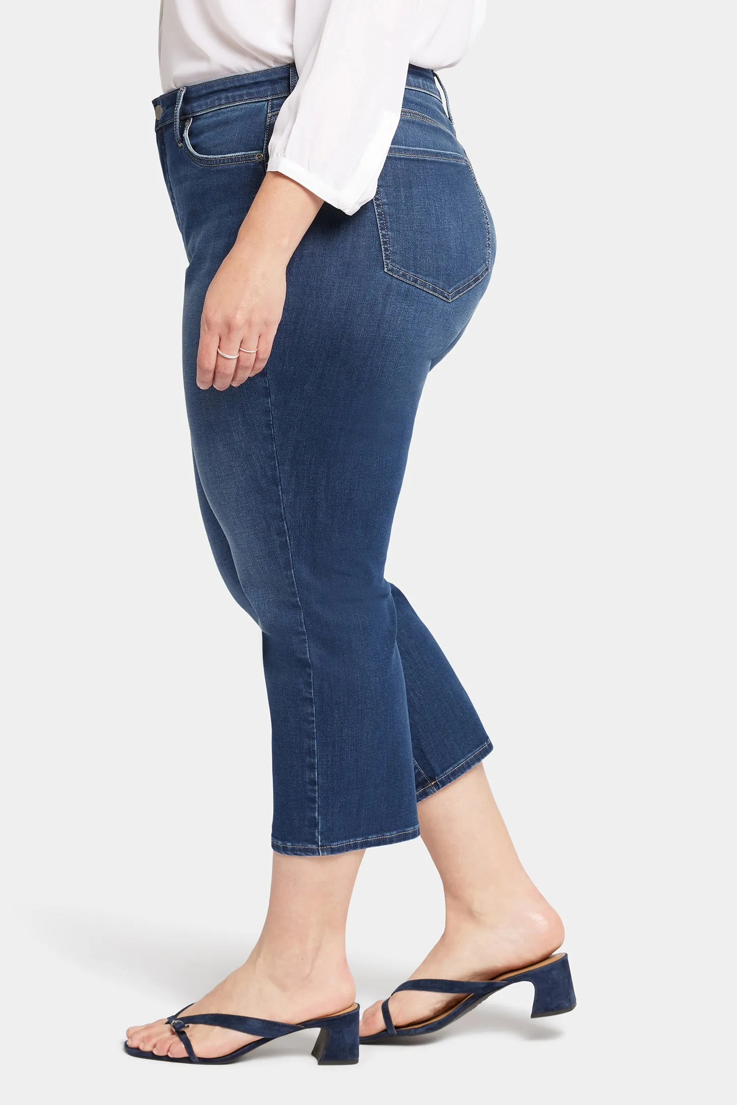 Relaxed Piper Crop Jeans In Plus Size - Sonnet