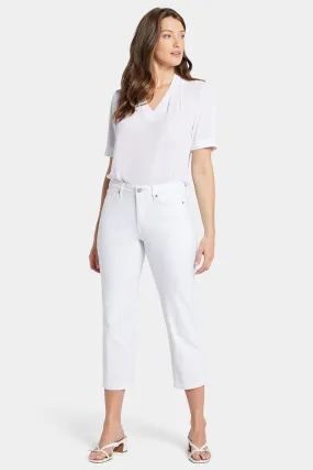 Relaxed Piper Crop Jeans  - Optic White