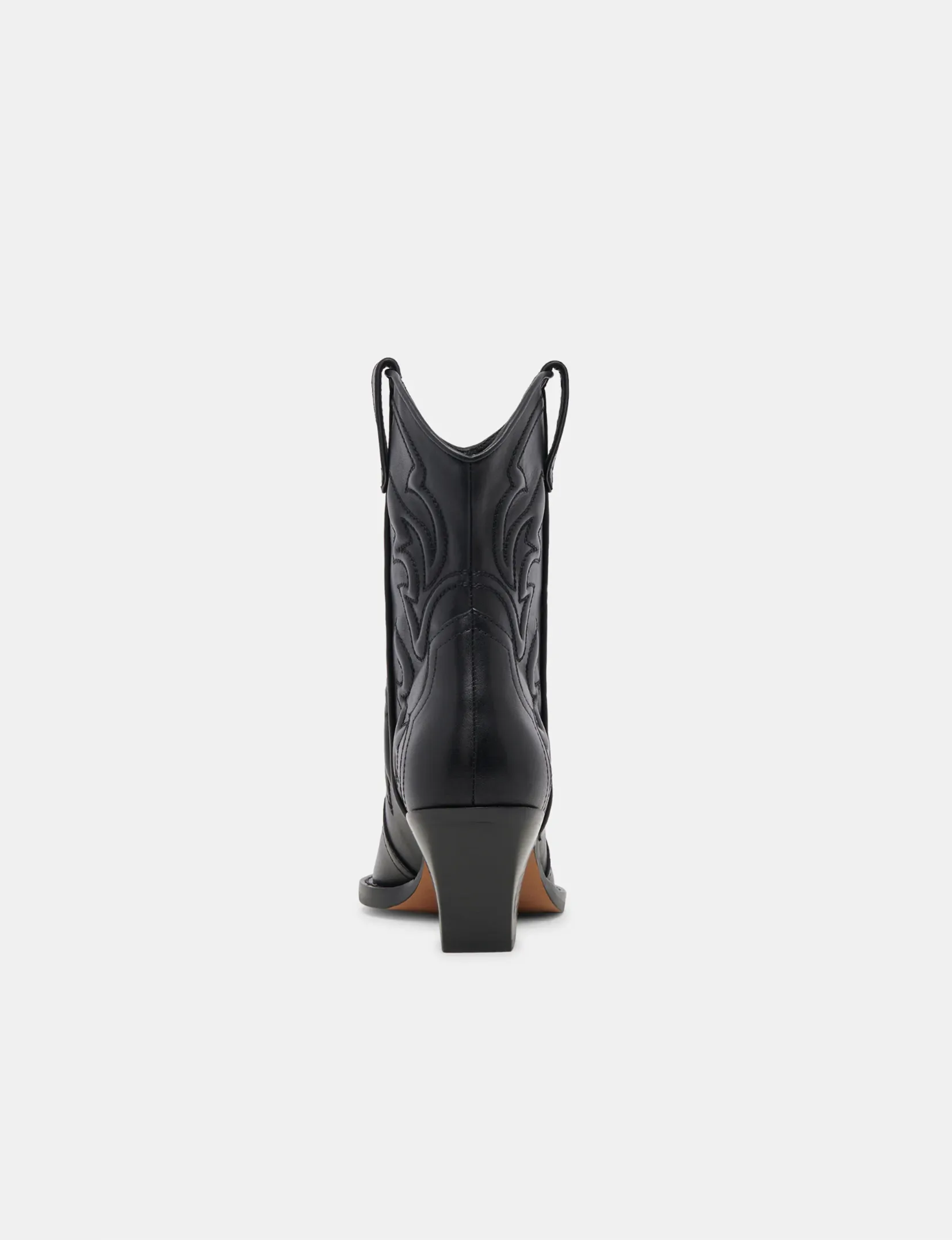Rimona Short Cowboy Boot, Black