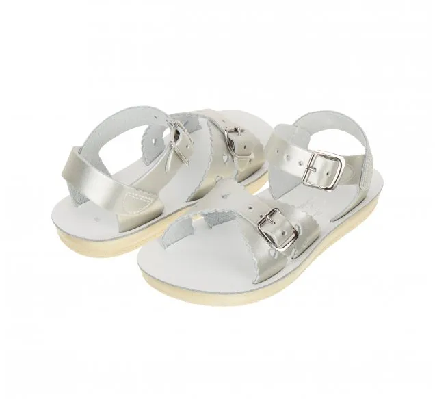 Salt Water Sandals Kids Sweetheart Sandal - Silver