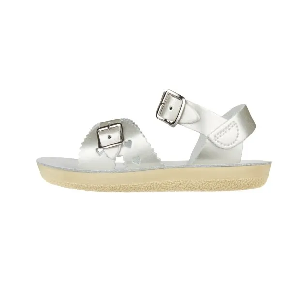 Salt Water Sandals Kids Sweetheart Sandal - Silver