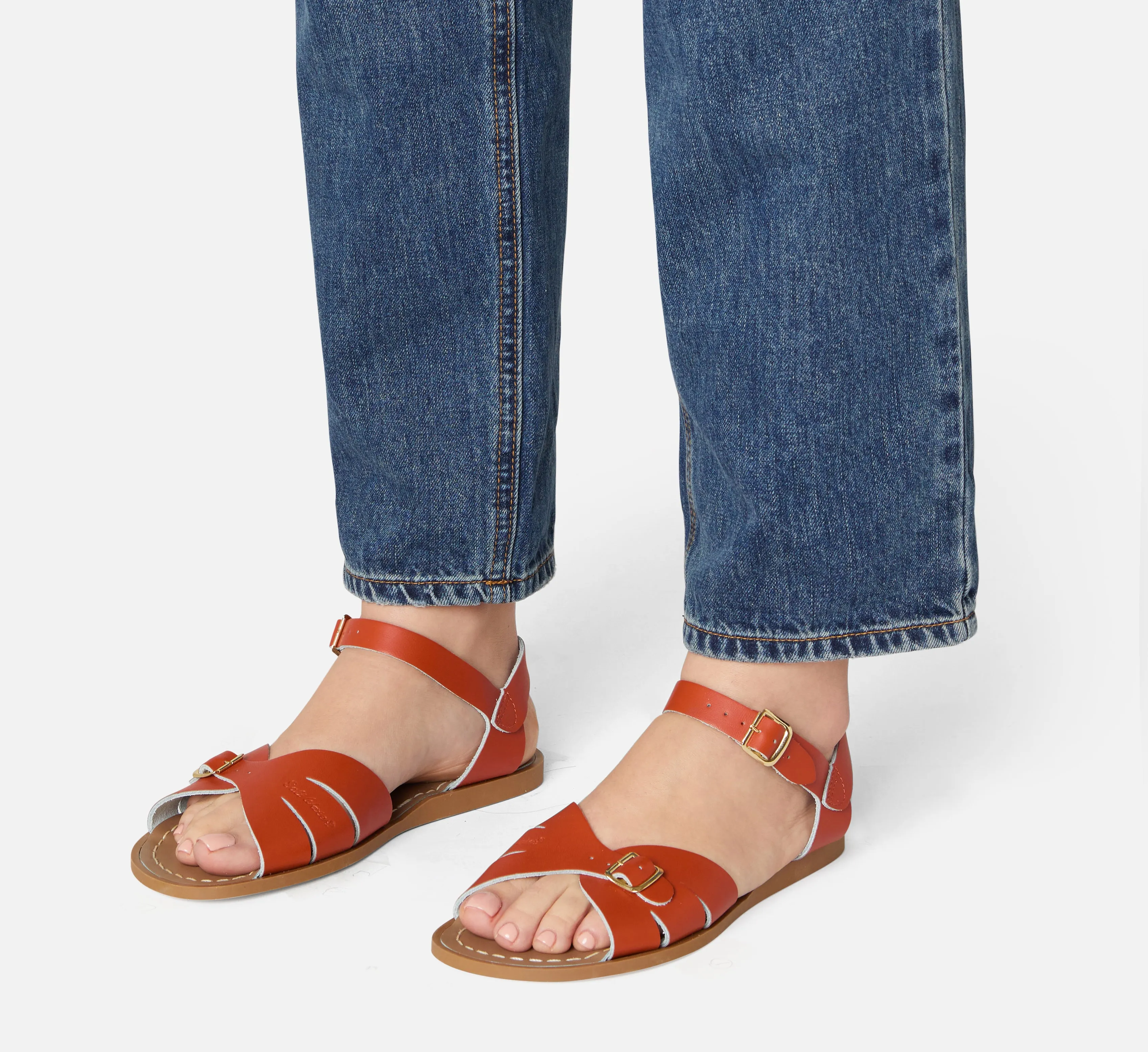 Salt Water Sandals Womens Classic Sandals - Paprika