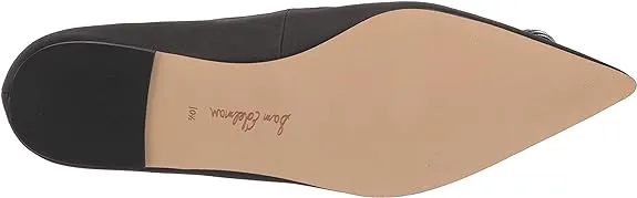 Sam Edelman Wanda Black Tour Pointed Toe Slip On Fashion Ballet Flats Shoes