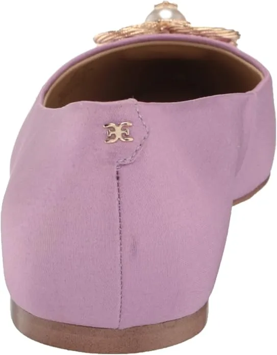 Sam Edelman Wanda Tour Lilac Haze Pointed Toe Slip On Fashion Ballet Flats Shoes