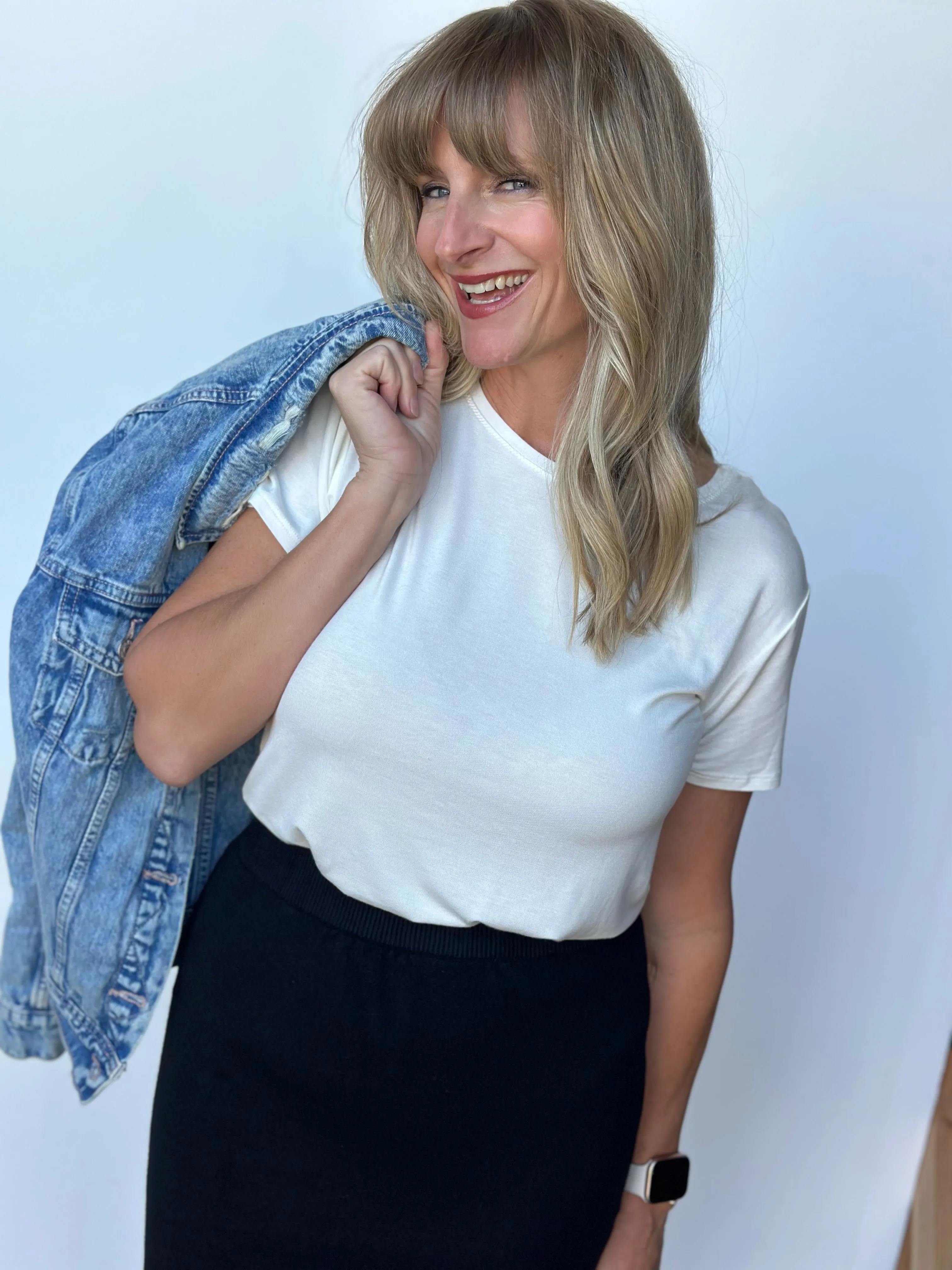 Short Sleeve High-Low Top