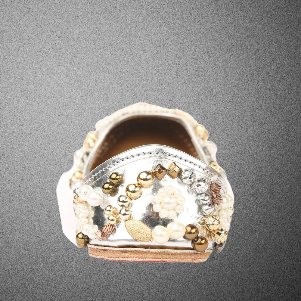 Silver Jutti for Women | Wedding and Festive Apt | Exquisitely Detailed