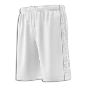 SIS Microfiber Shorts (White/Grey)