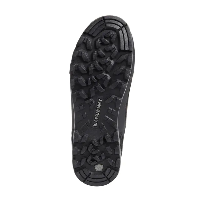 Sprayway Ladies Oxna Mid Waterproof Walking Boot- Charcoal/Purple