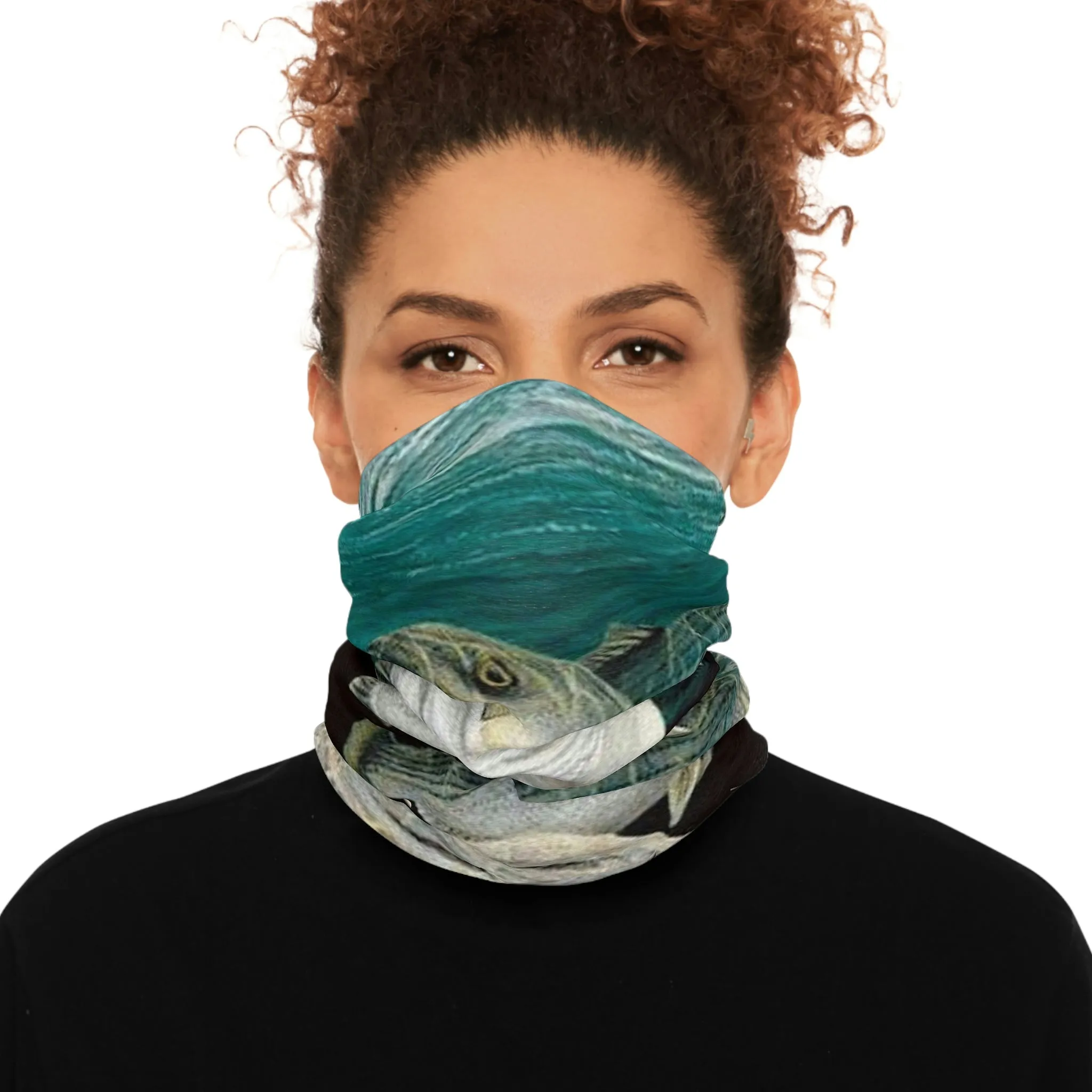 Stripe  Bass Face Mask