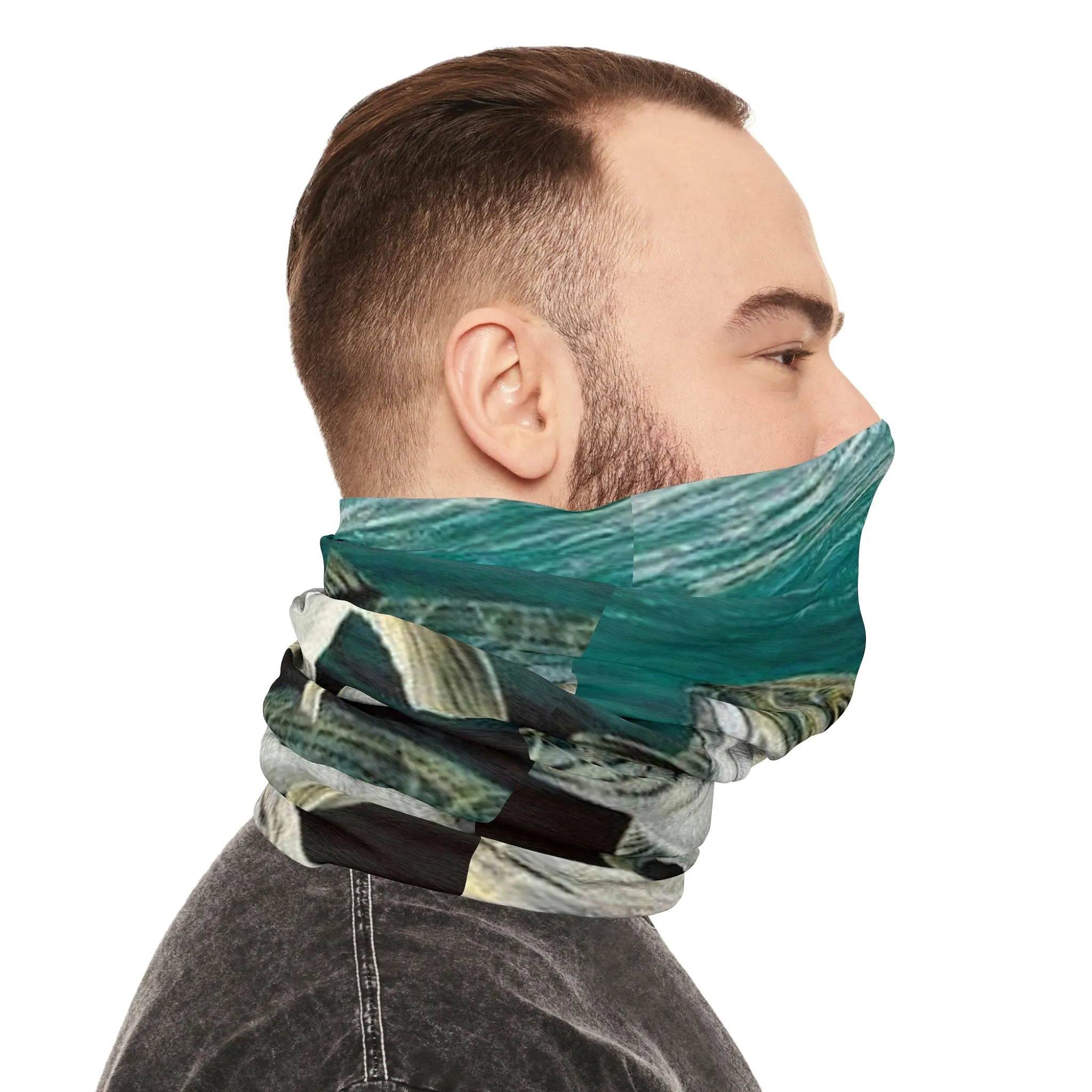 Stripe  Bass Face Mask