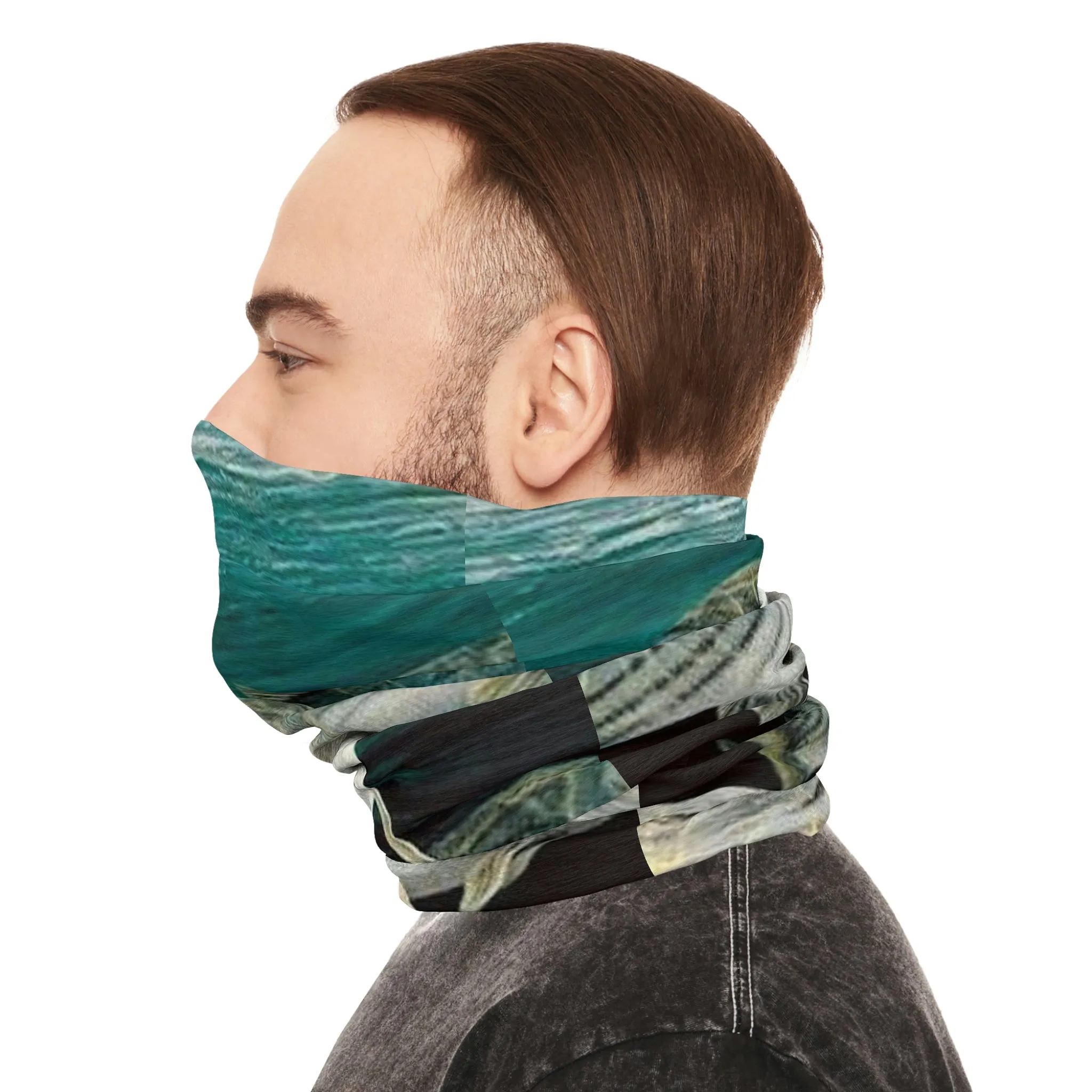 Stripe  Bass Face Mask