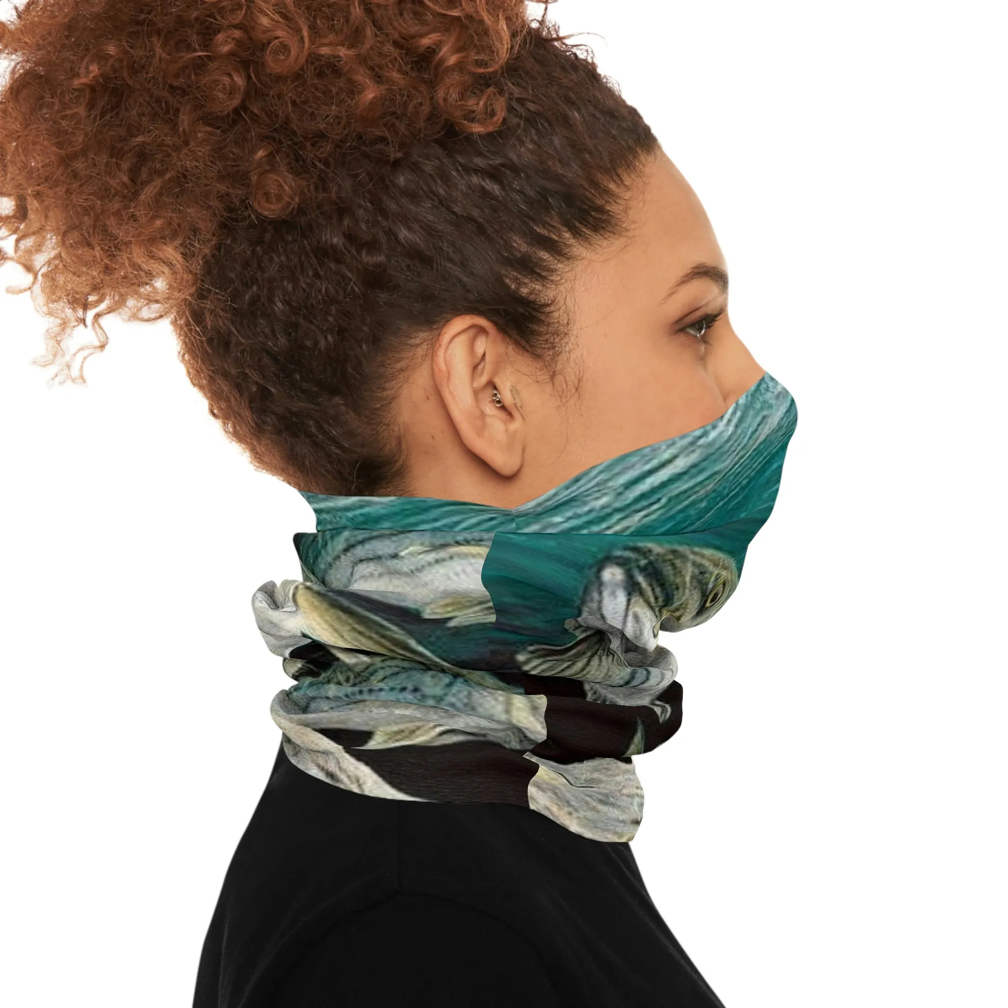 Stripe  Bass Face Mask