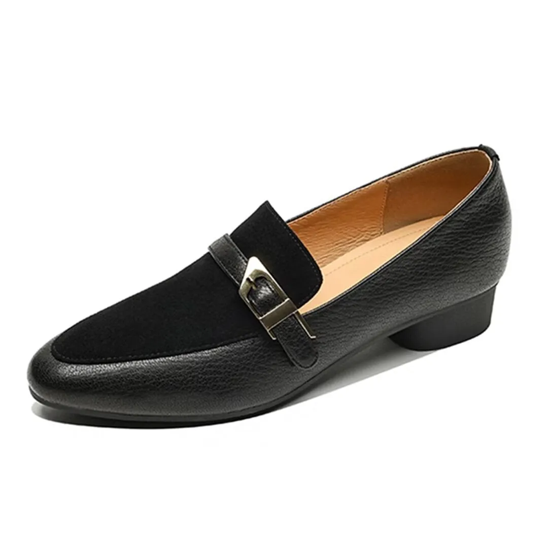 Veltique Velvet Slip Flats