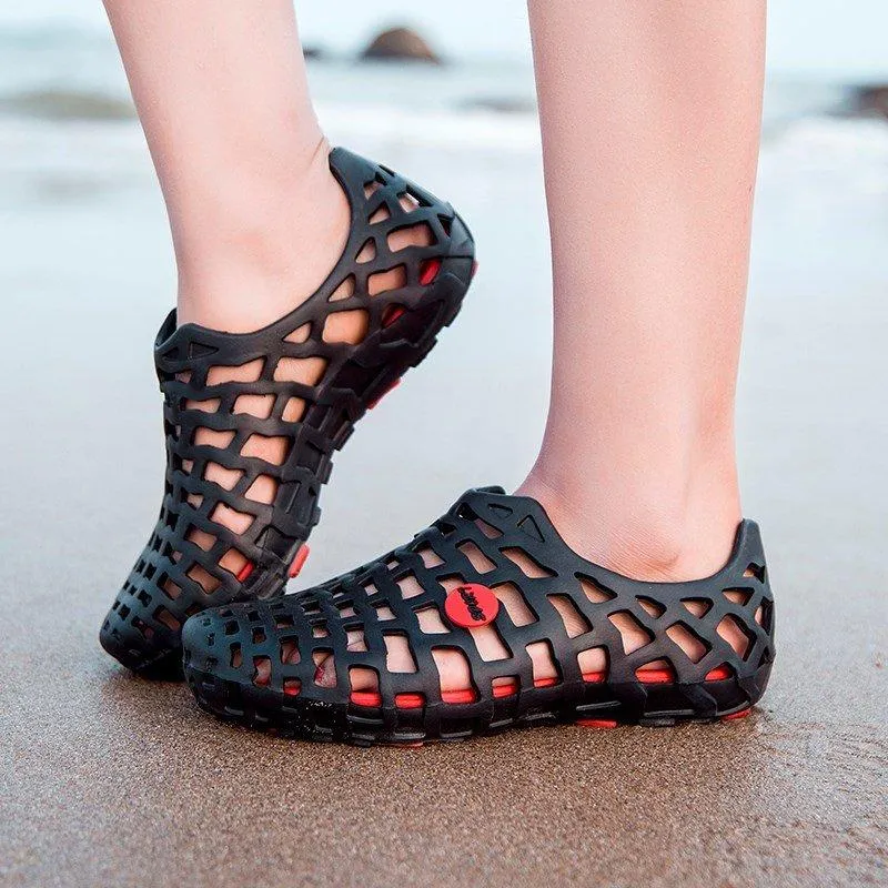 Water sandals for women hollowed beach sandals