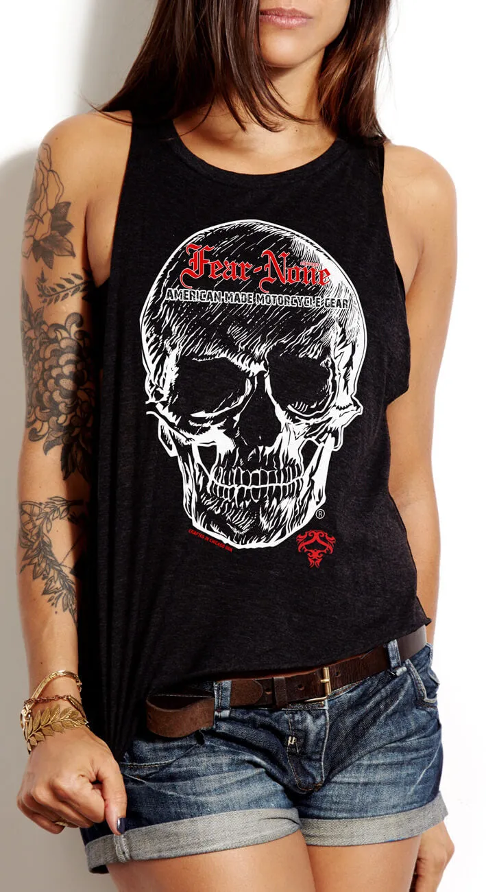 Women's "Big Skull" Rider Tank